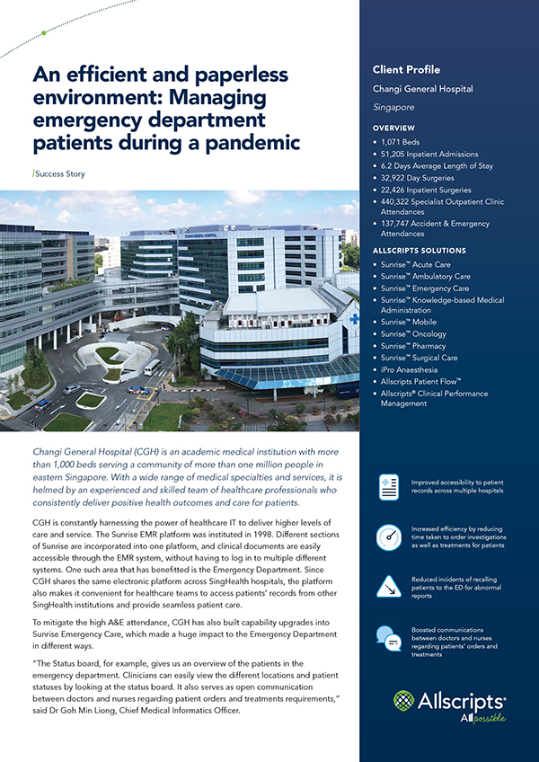 An efficient and paperless environment: Managing emergency department ...